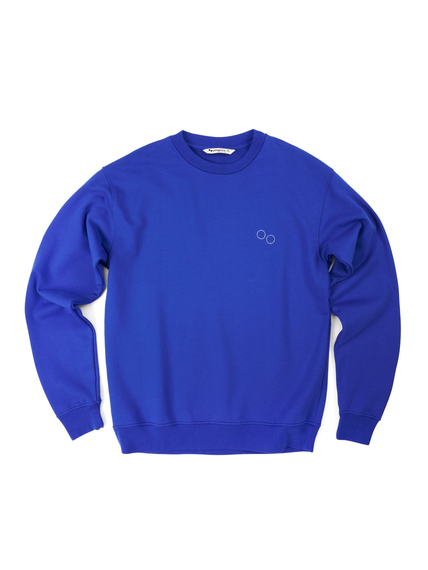 pinqponq-sweatshirt-cotton-graphic-unisex-future-blue-pelle-cass image 2