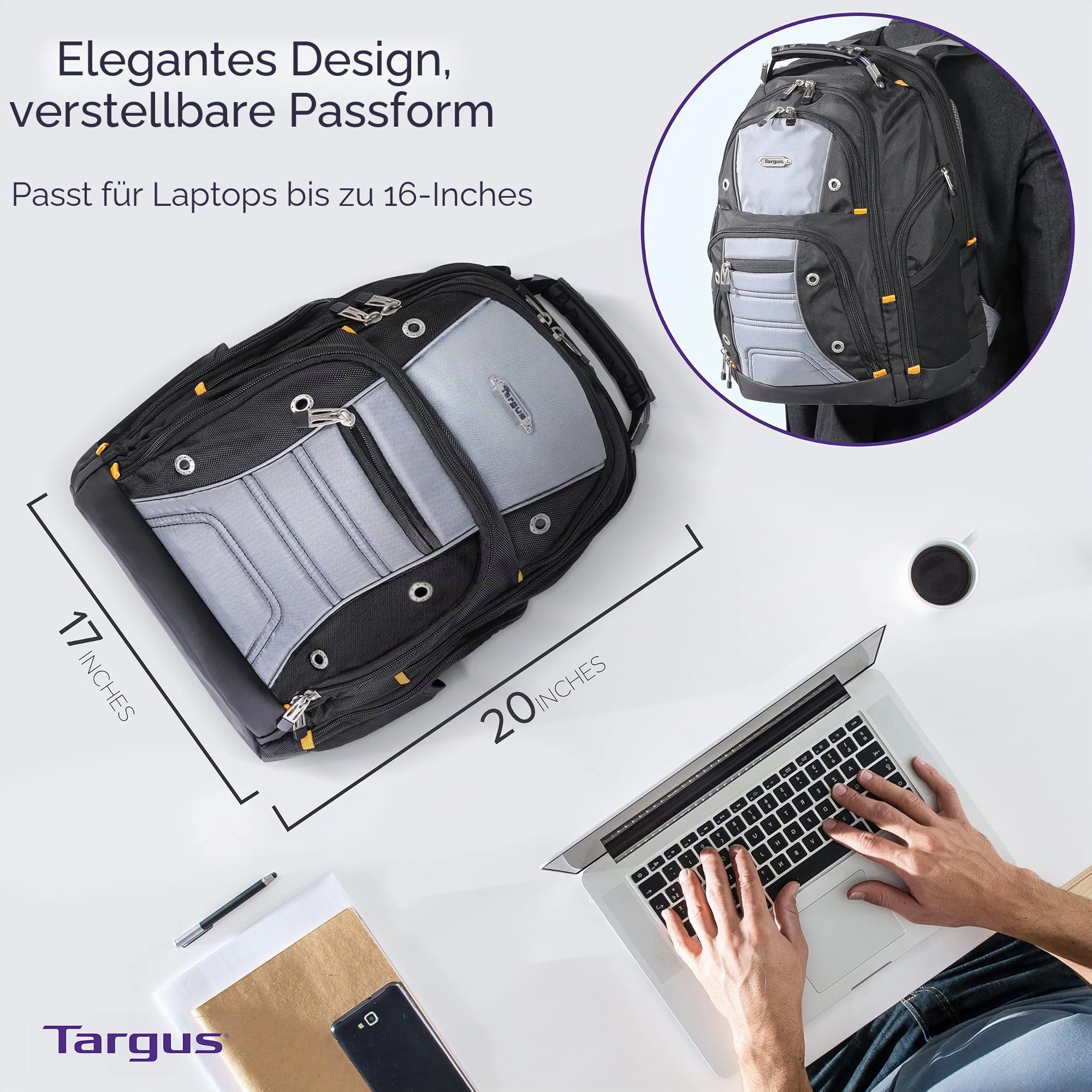 targus-driftertrek-laptop-rucksack-mit-usb-power-pass-thru-port image 4