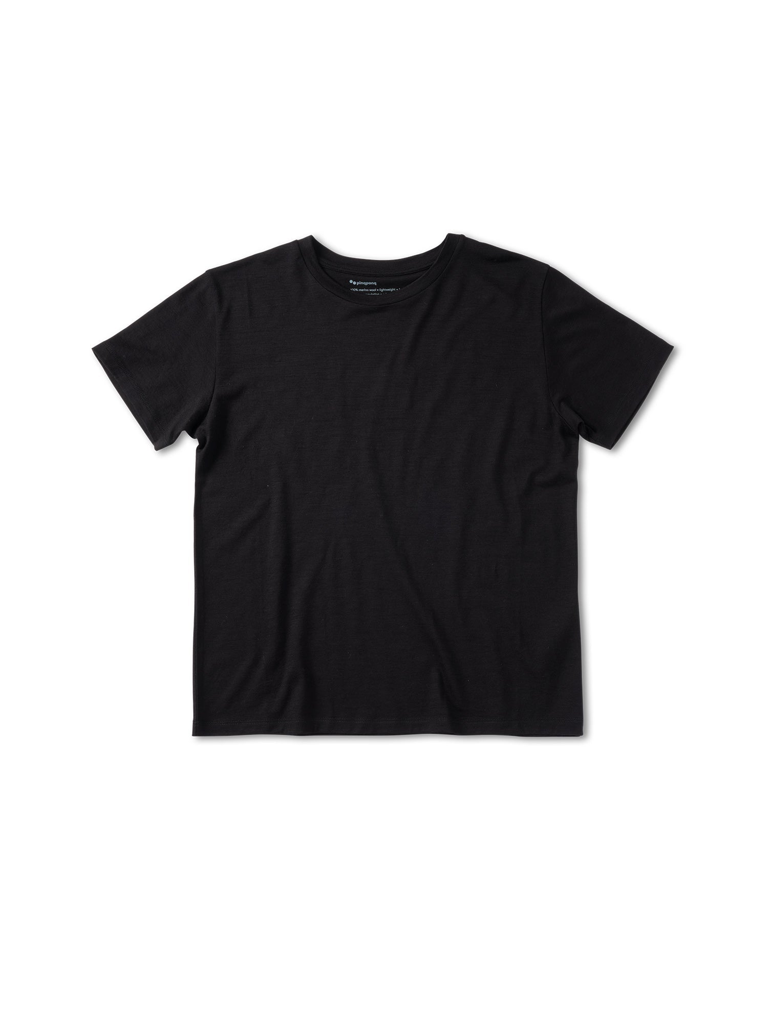 pinqponq-t-shirt-merino-sheep-black-damen image 1