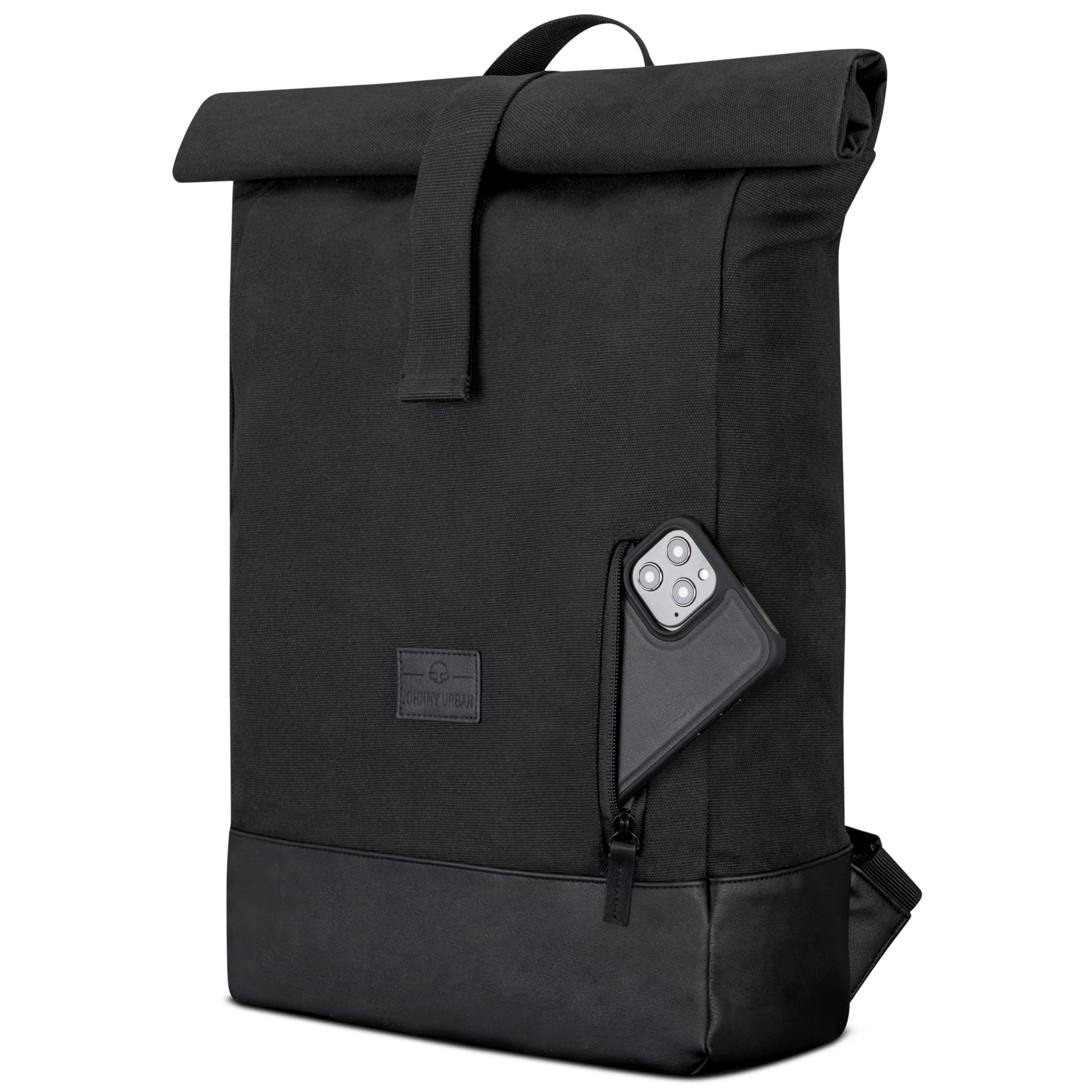 johnny-urban-rolltop-rucksack-adam-large-canvas-45x30x13-cm image 5