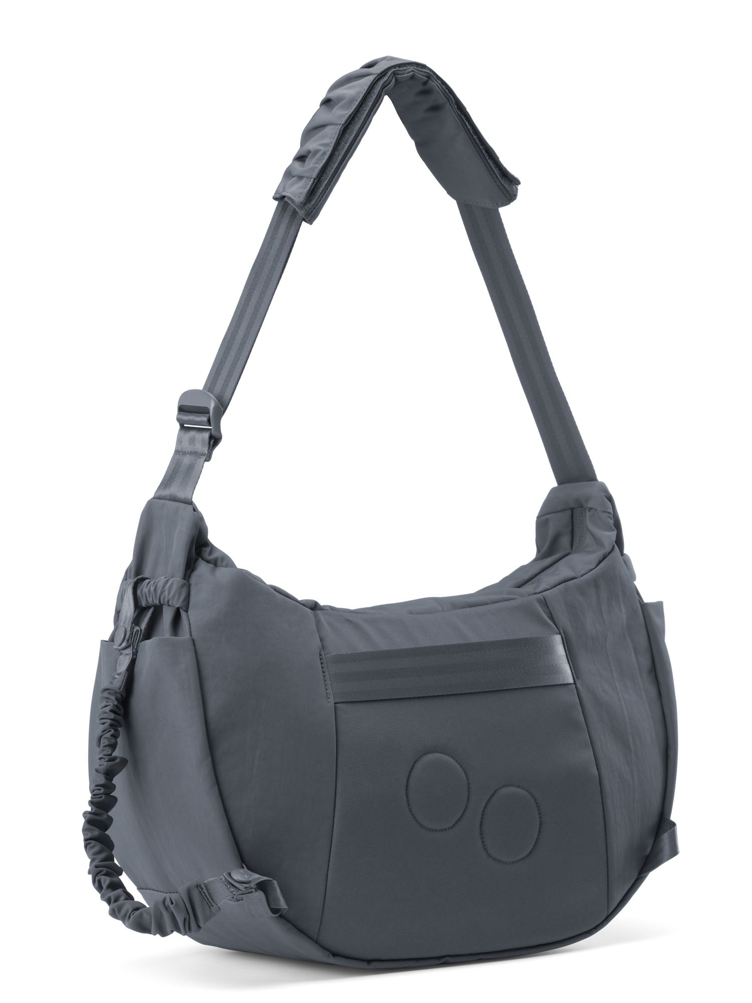 pinqponq-krumm-large-crossbody-tasche-crinkle-grey image 7