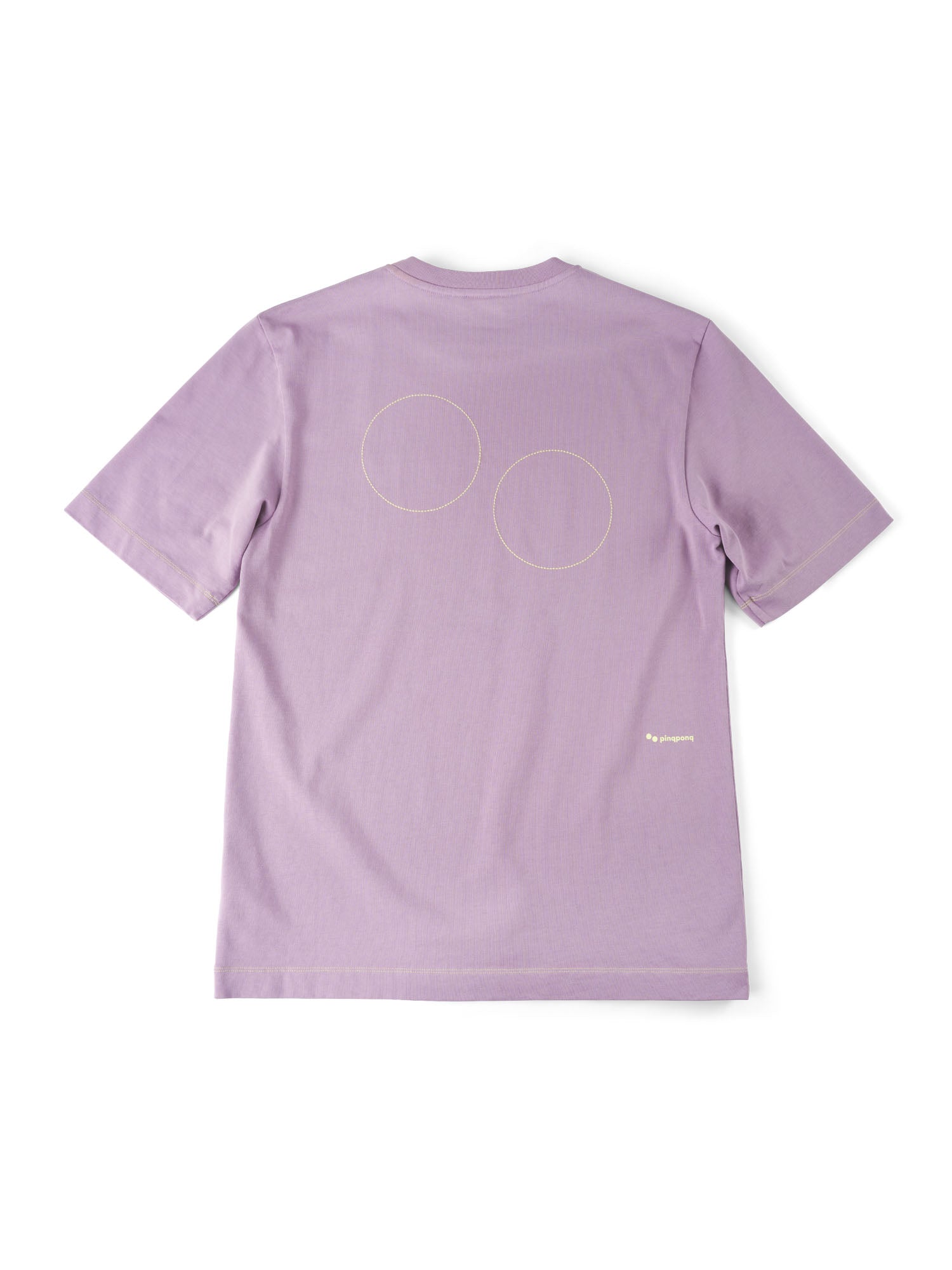 pinqponq-t-shirt-cotton-graphic-herren-crafted-lilac image 2
