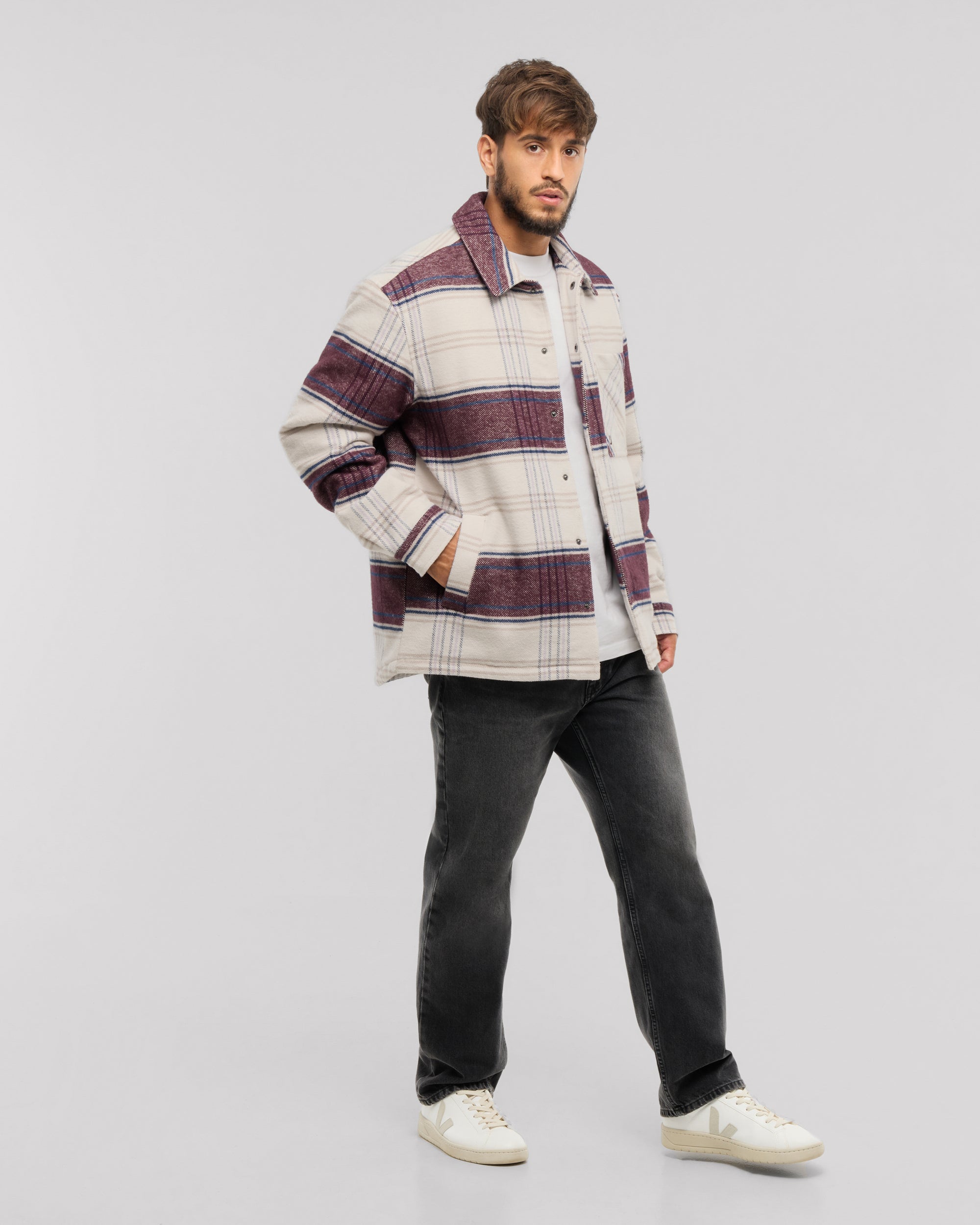 johnny-urban-hemdjacke-jaro-karo-overshirt-herren image 3
