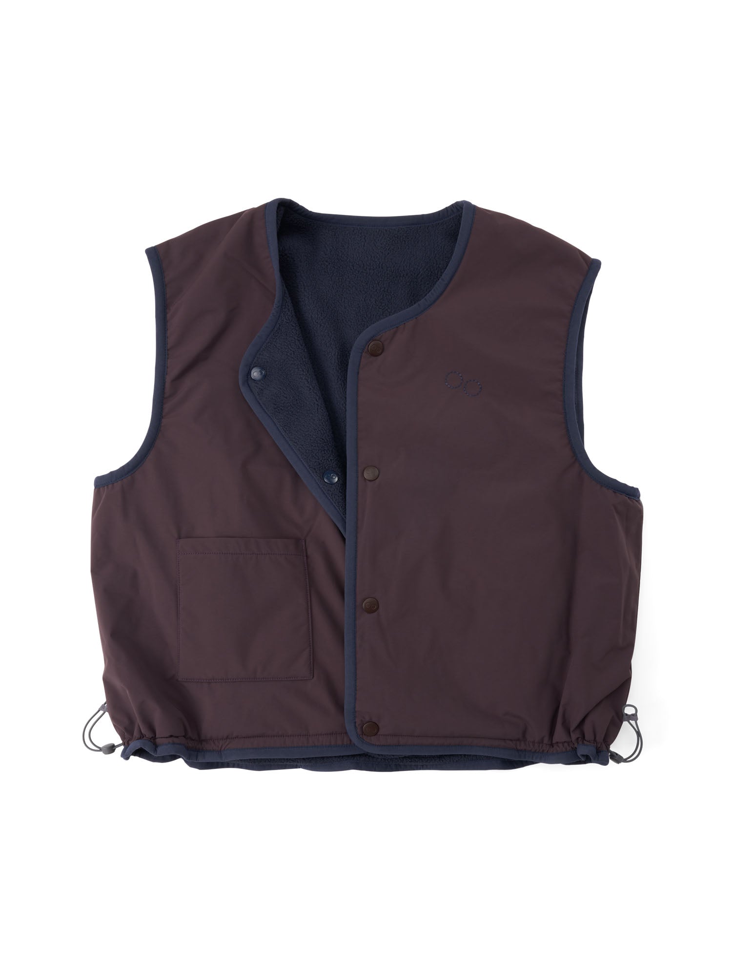 pinqponq-reversible-fleece-vest-damen-wende-weste-fjord-navy image 3
