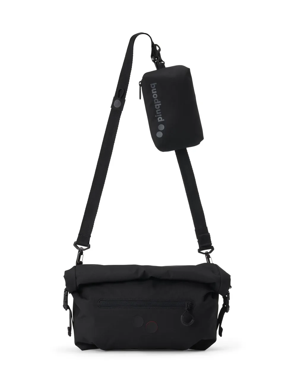 pinqponq-aksel-crossbody-bag-hip-bag-medium-rooted-black image 1