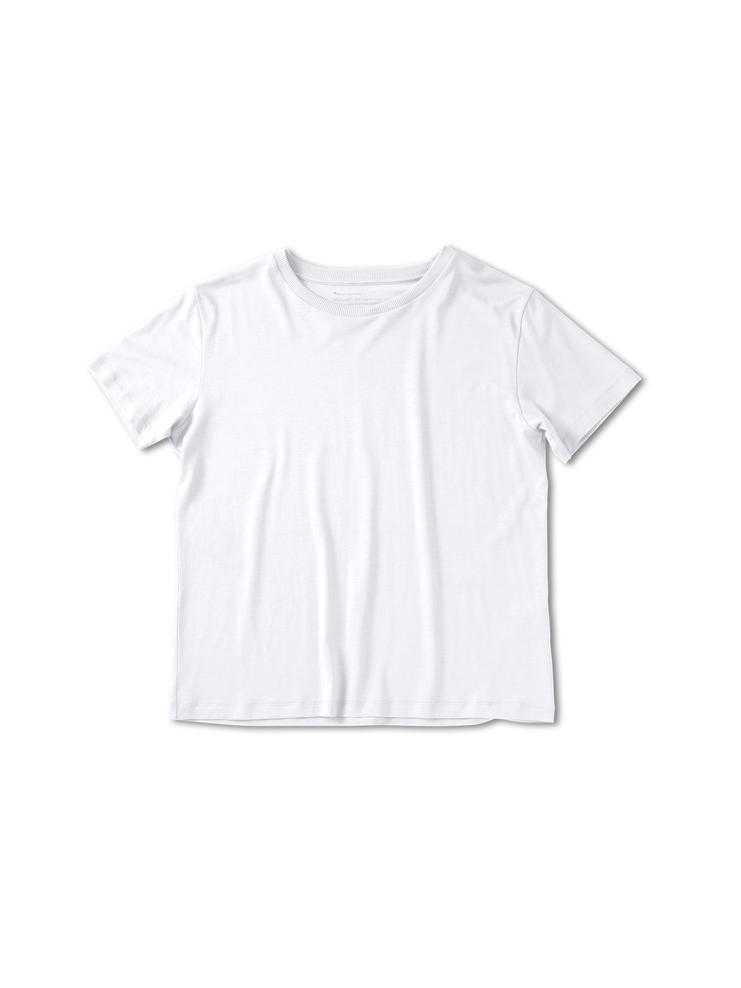 pinqponq-t-shirt-tencel-wooden-white-damen image 1