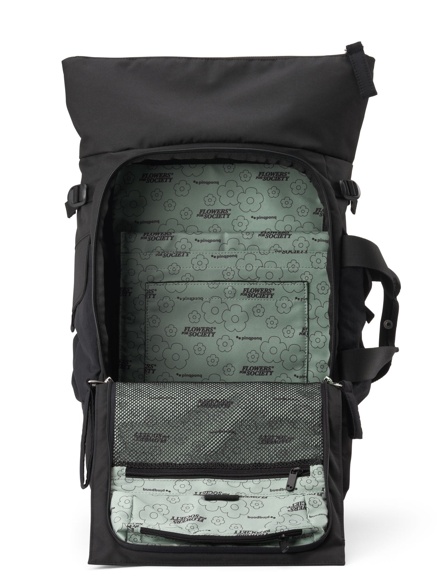pinqponq-blok-medium-flowers-for-society-rucksack-und-handgep-ck image 3
