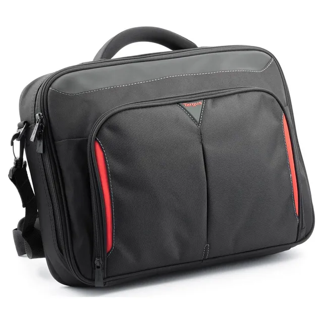 targus-classic-clamshell-laptoptasche-15-6-zoll-cn415eu-schwarz-rot image 1