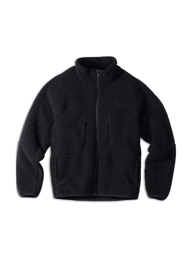pinqponq-fleece-jacket-herren-fleecejacke-peat-black image 1