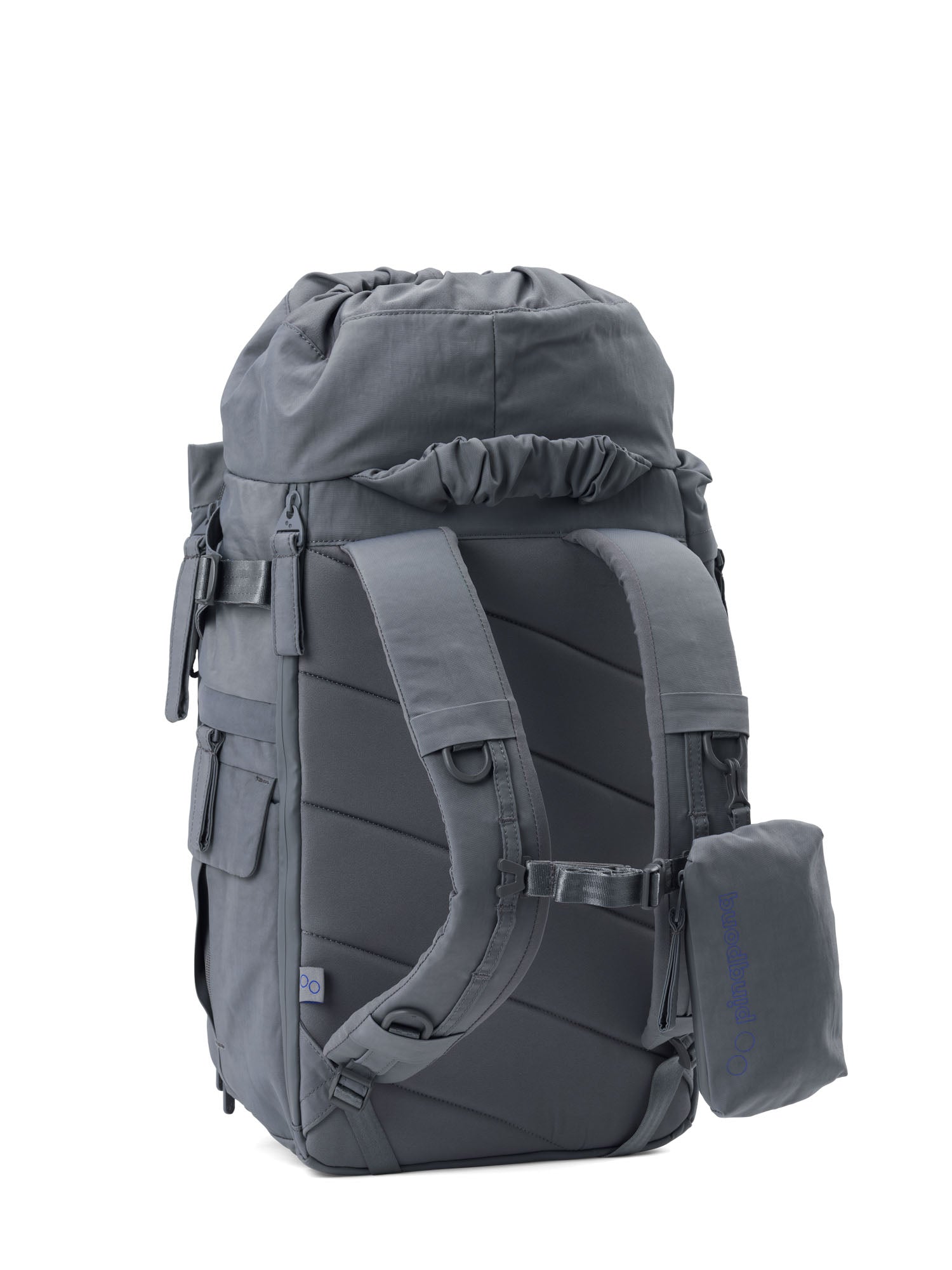pinqponq-blok-medium-rucksack-crinkle-grey image 2