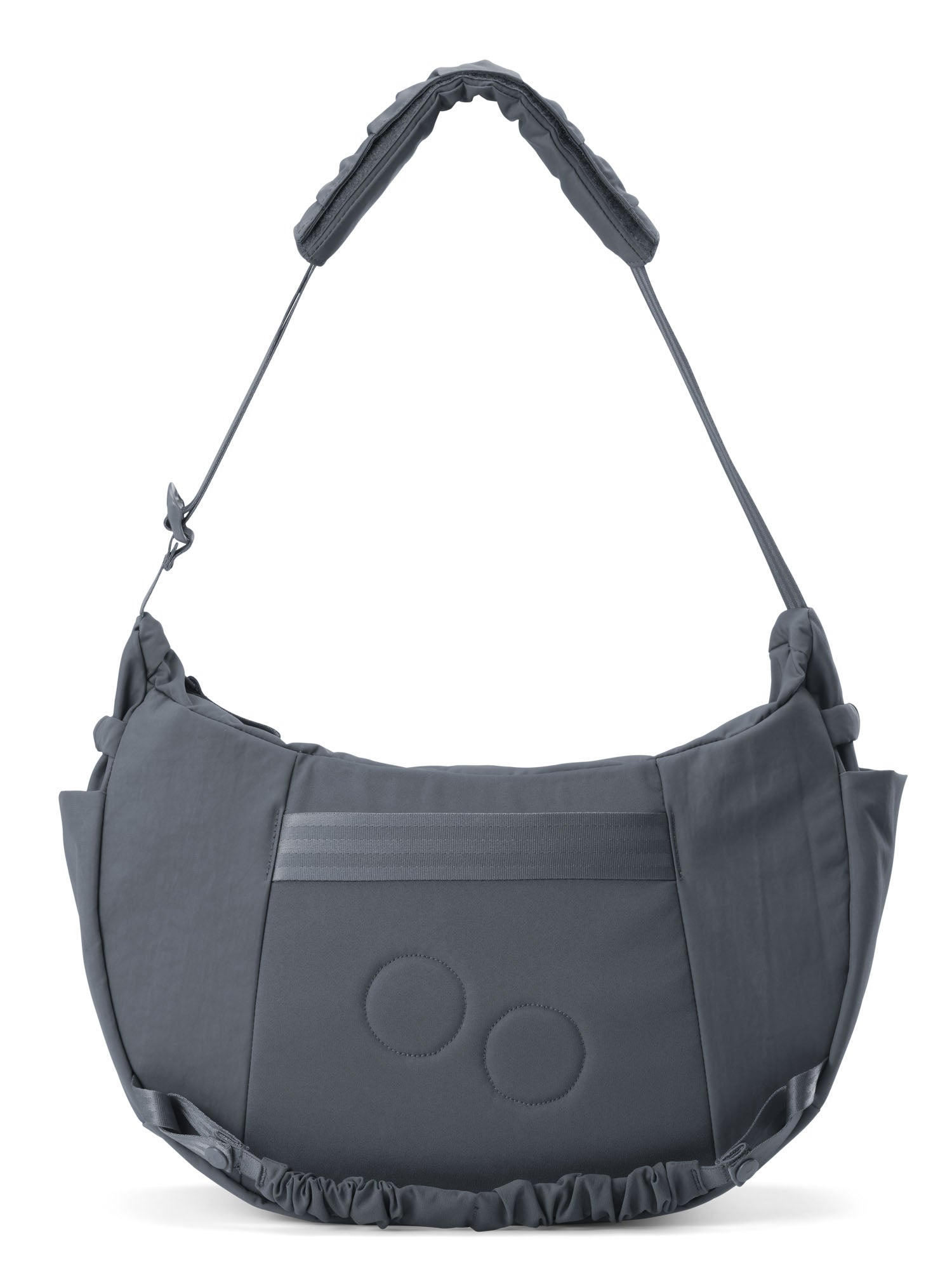 pinqponq-krumm-large-crossbody-tasche-crinkle-grey image 2