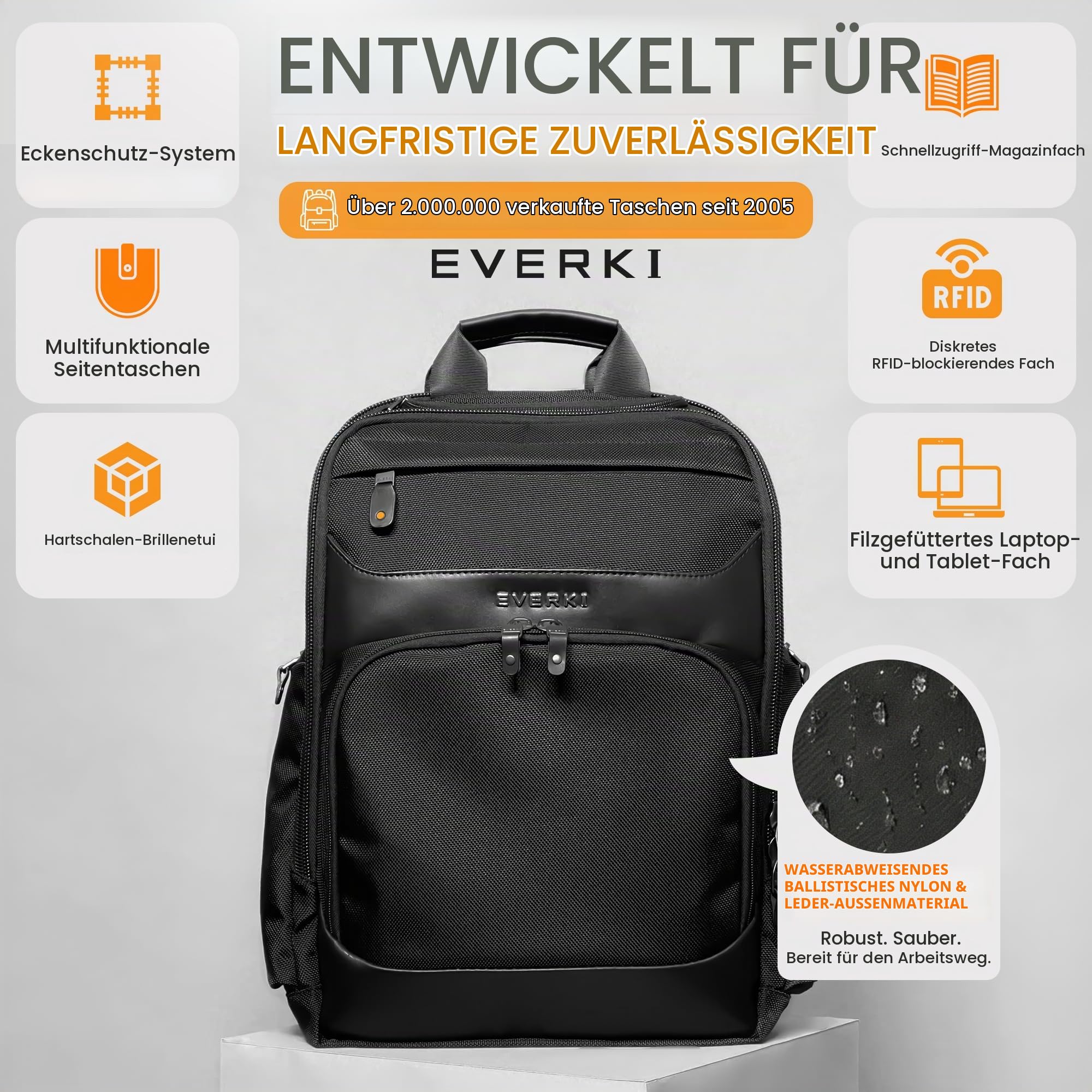 everki-onyx-business-laptop-rucksack-15-6-25-l-schwarz image 6