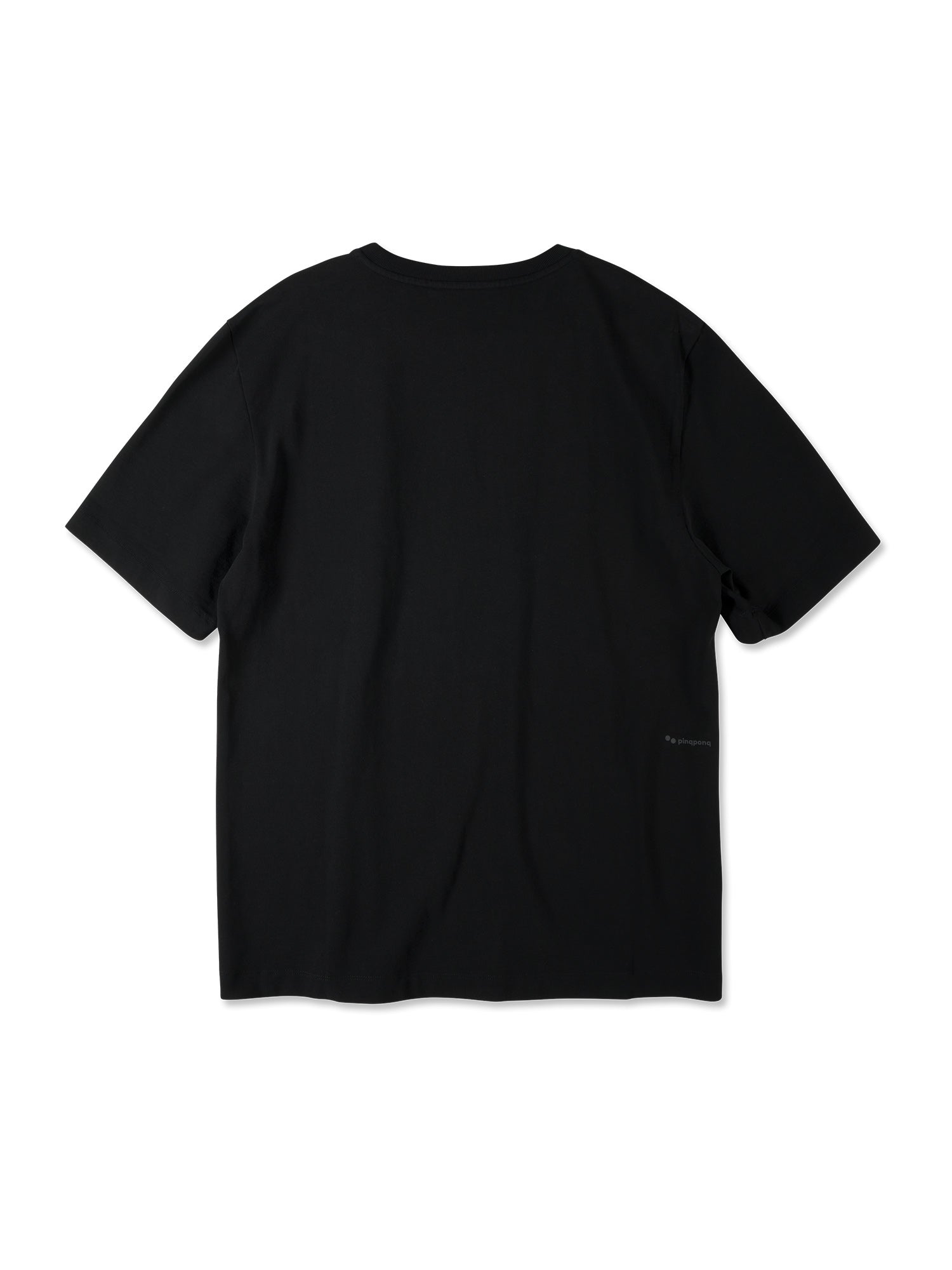 pinqponq-t-shirt-cotton-herren-basic-black image 2