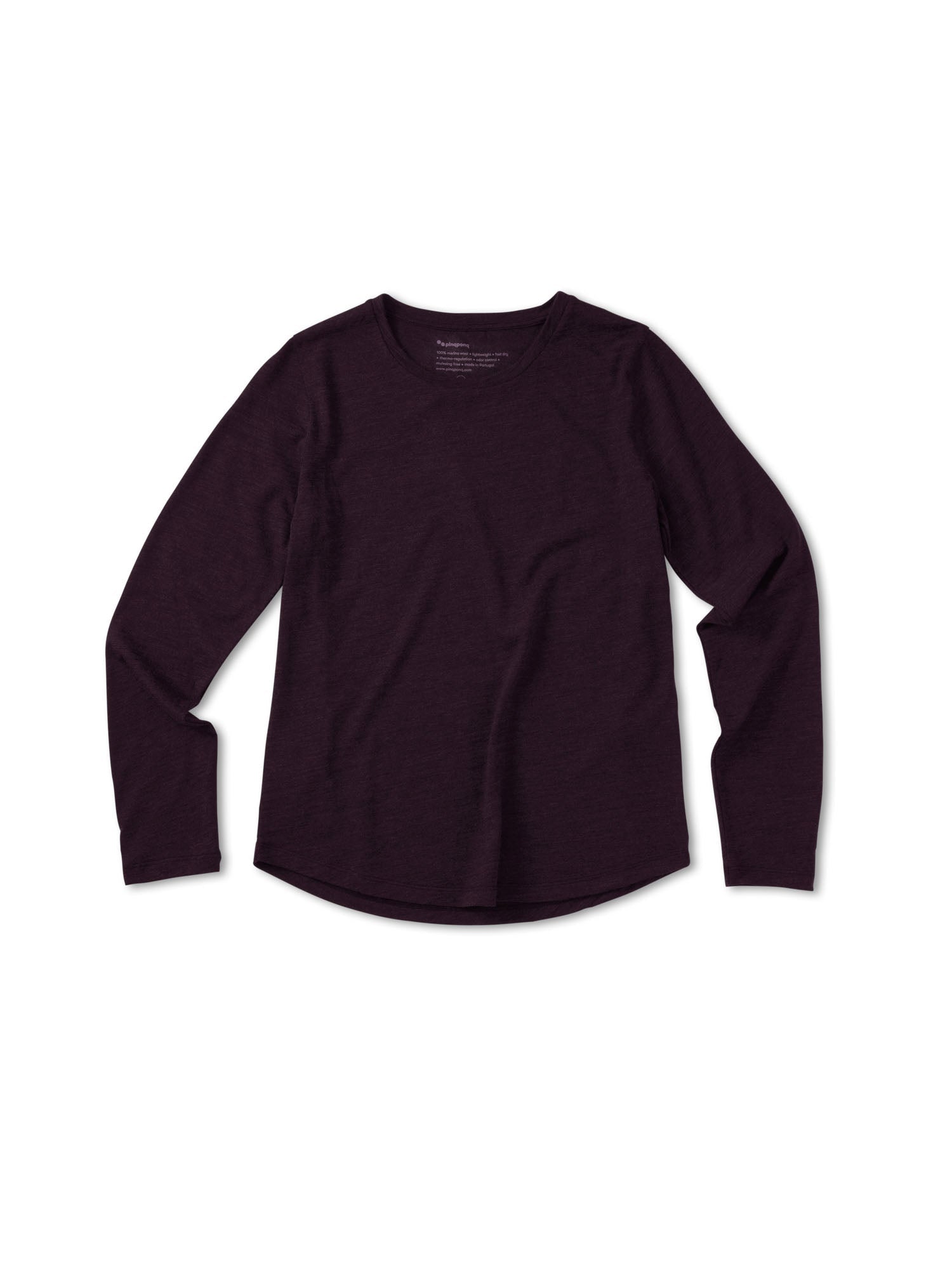 pinqponq-longsleeve-merino-sheep-plum-damen image 1