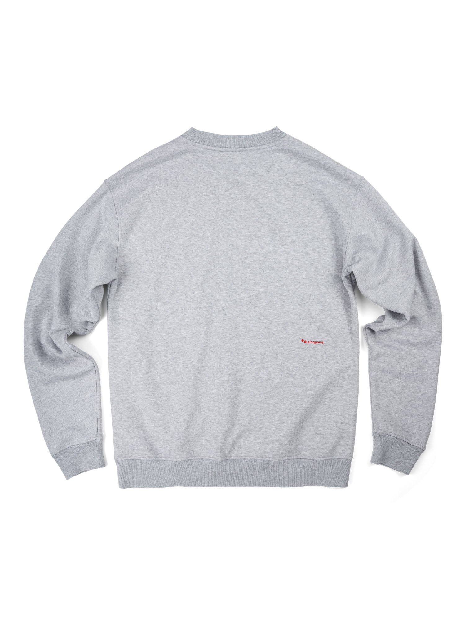 pinqponq-sweatshirt-cotton-future-grey-melange-unisex image 2
