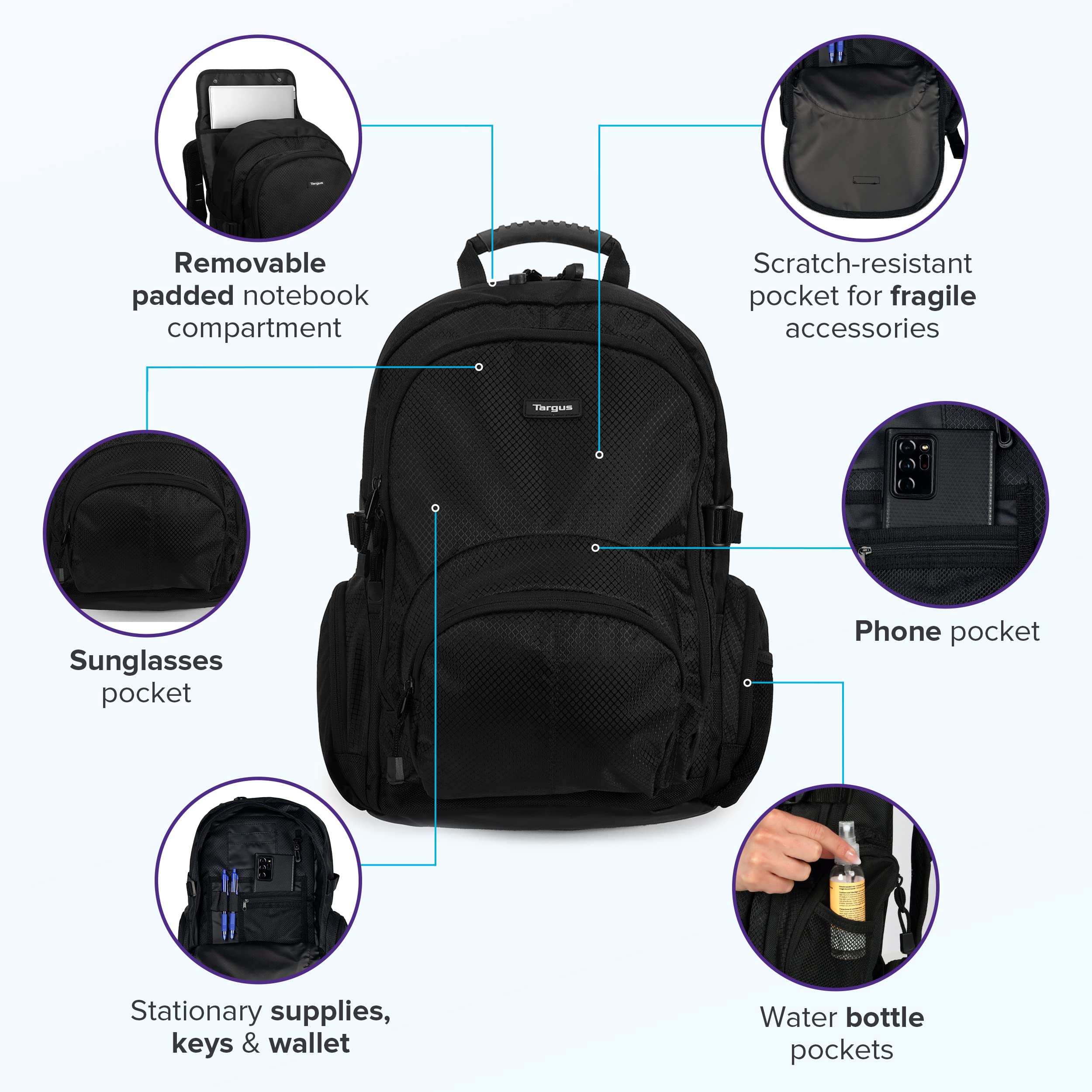 targus-classic-laptop-rucksack-business image 8