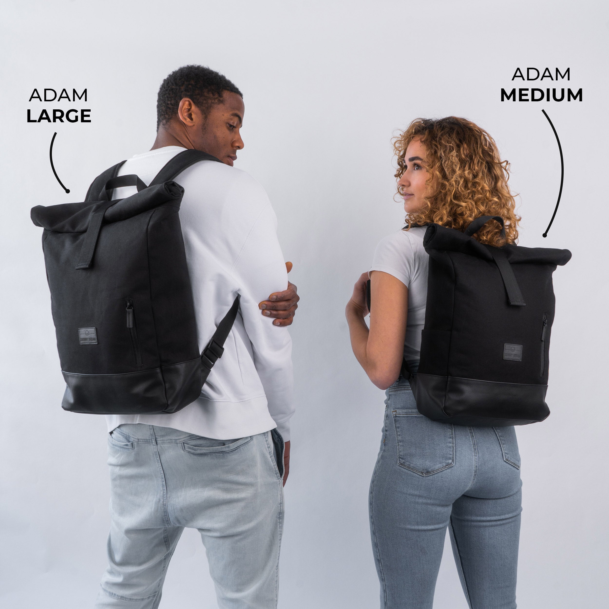 johnny-urban-rolltop-rucksack-adam-large-canvas-daypack-700-g image 2