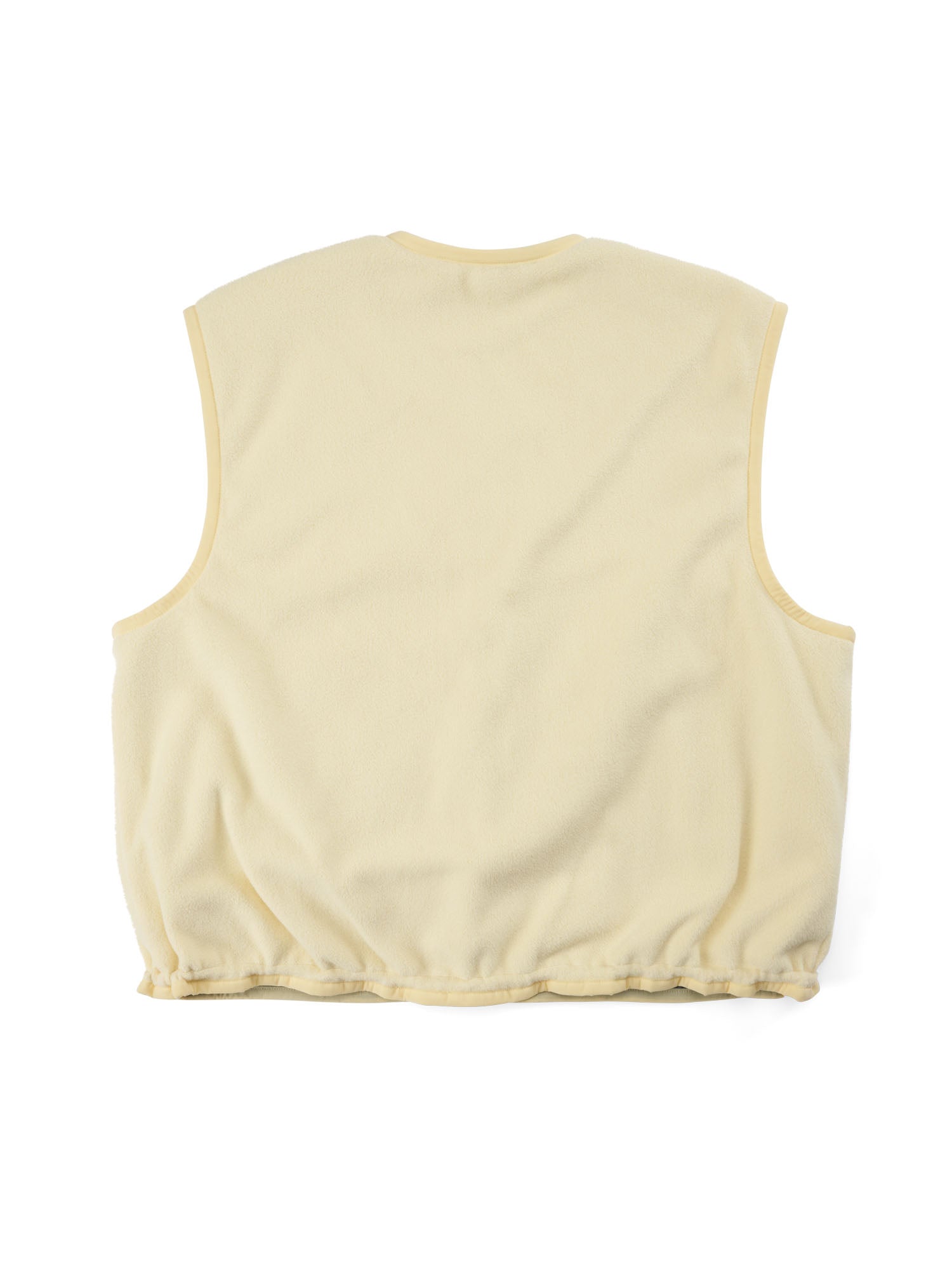 pinqponq-reversible-fleece-vest-damen-wende-weste-butter-cream-yellow image 2