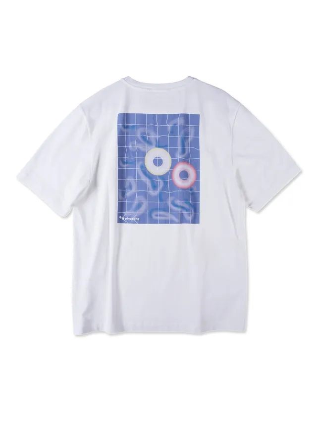 pinqponq-t-shirt-cotton-herren-dandelion-white-resort image 1