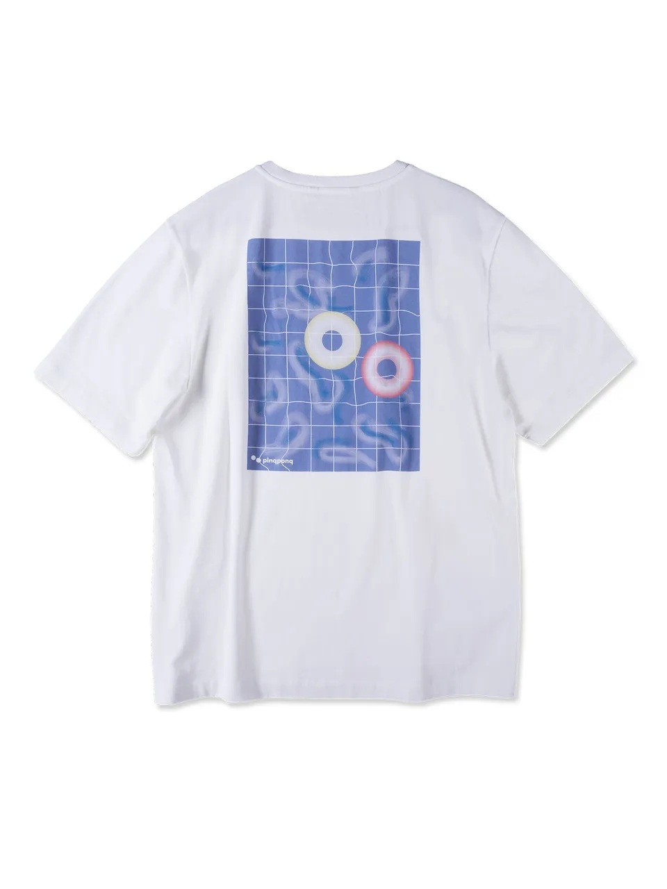 pinqponq-t-shirt-cotton-herren-dandelion-white-resort image 1