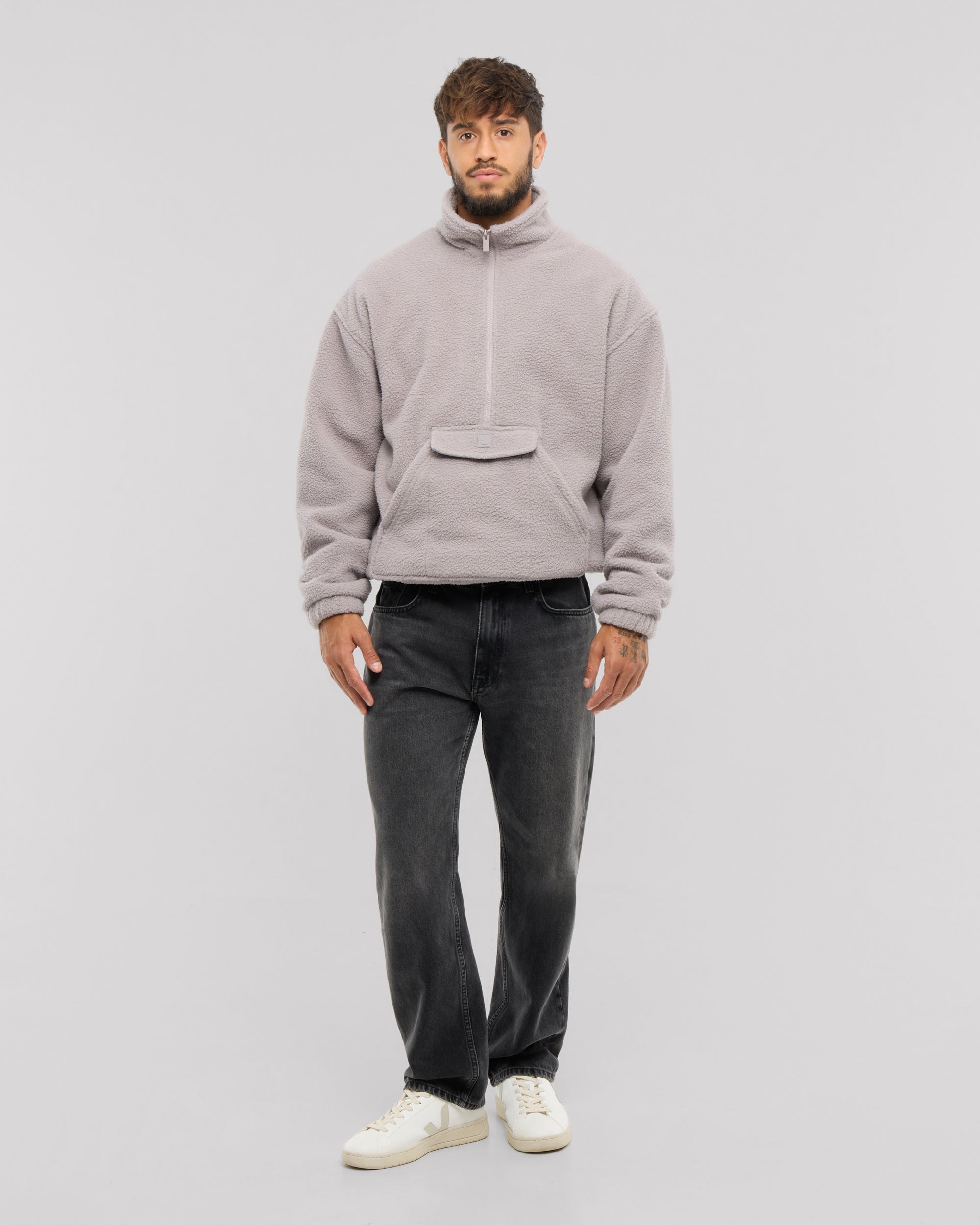 johnny-urban-half-zip-fleecepullover-ruben-fleece-mit-k-ngurutasche image 3