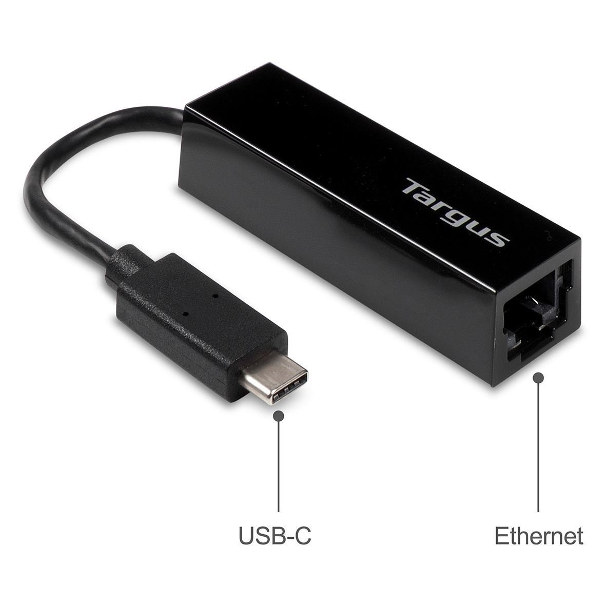 targus-aca930euz-usb-c-auf-gigabit-ethernet-adapter-schwarz image 2