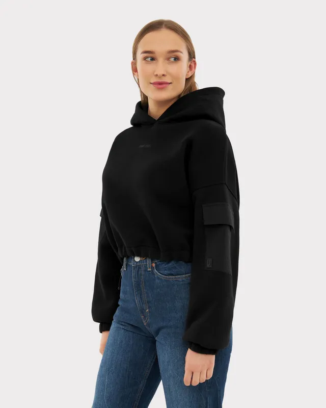 johnny-urban-cropped-hoodie-carly-hoodie-mit-taschen image 1