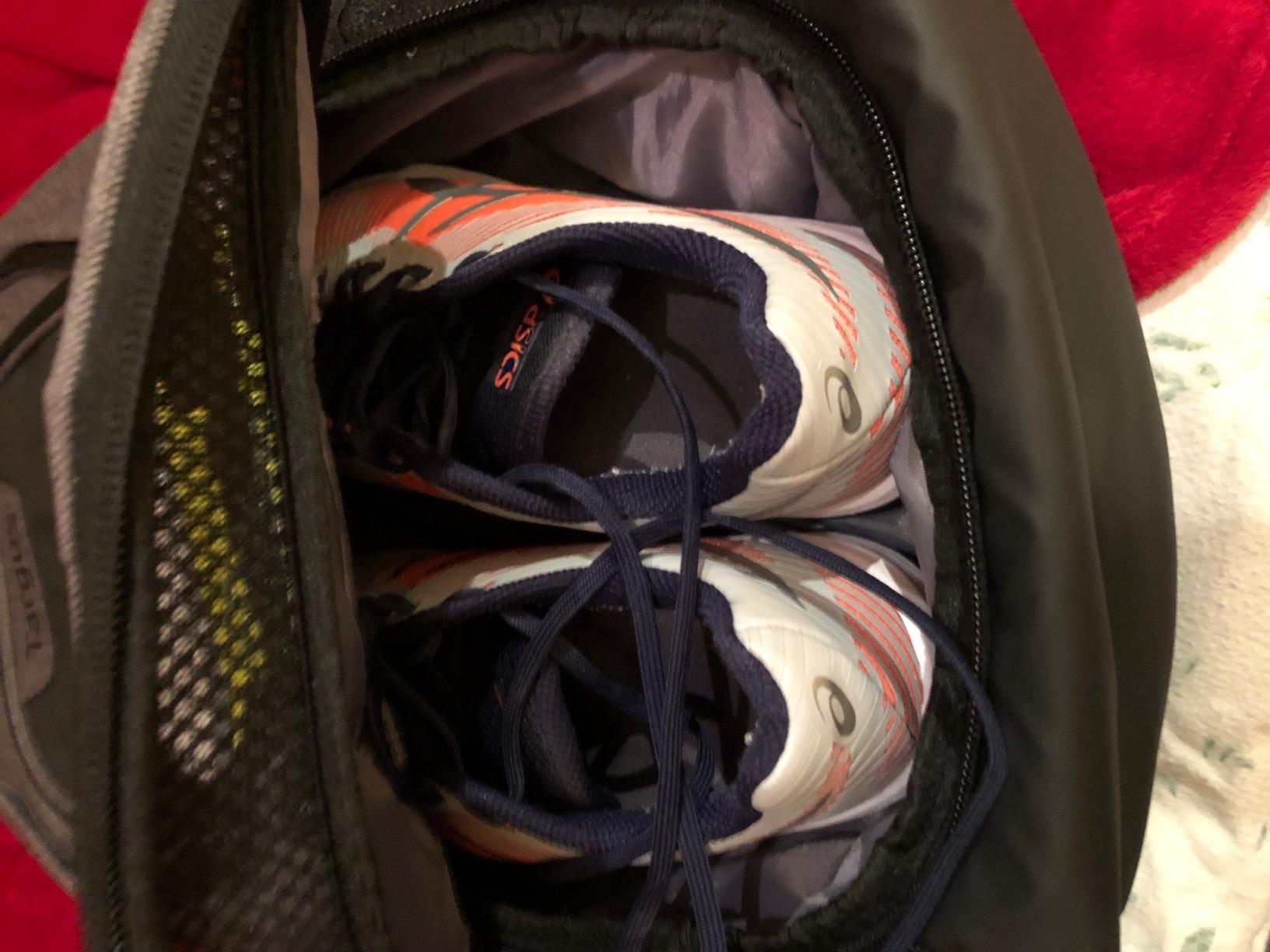 Durchdachter Sport-Arbeitsrucksack
