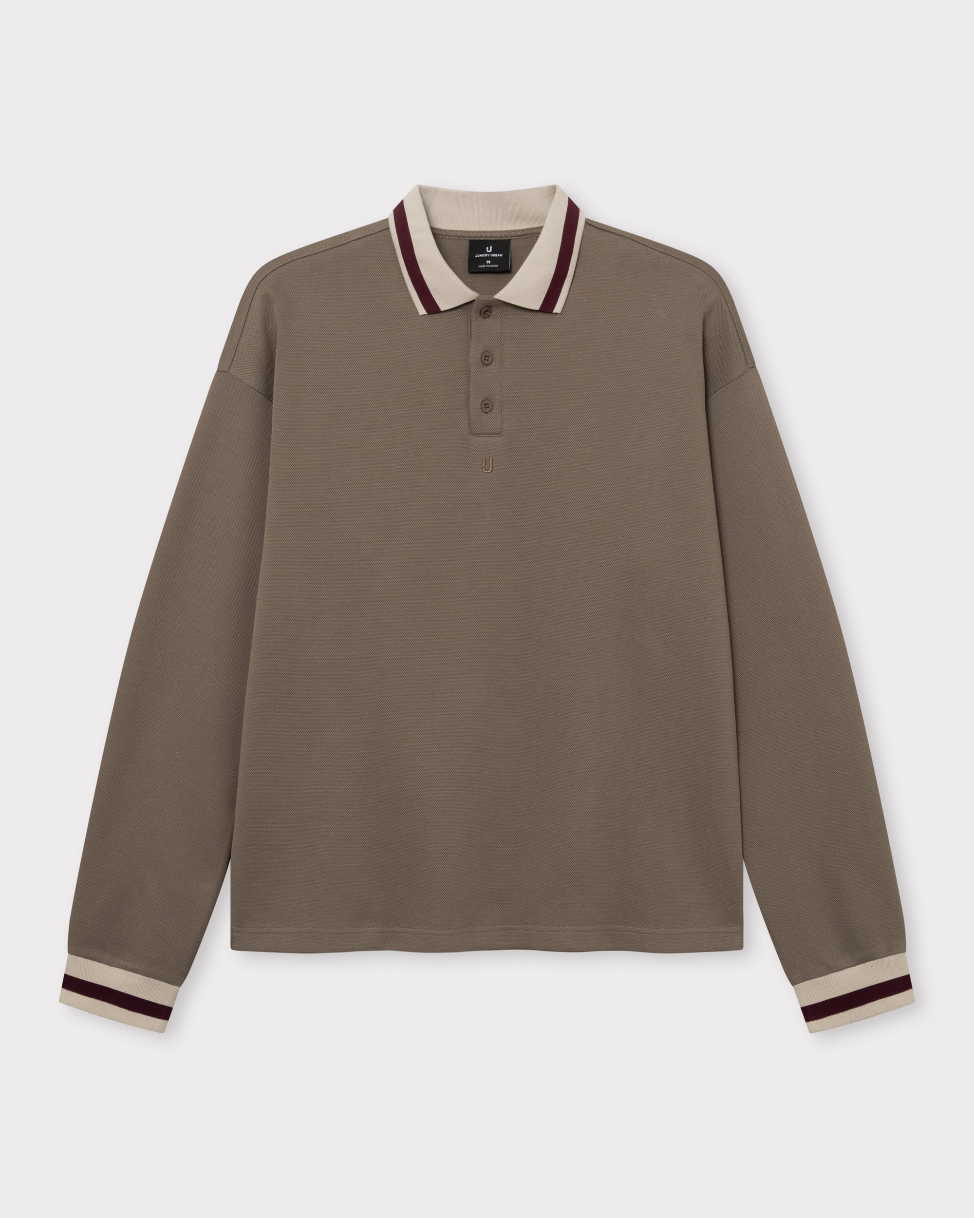 johnny-urban-longsleeve-poloshirt-brandon-oversized-fit-unisex image 5