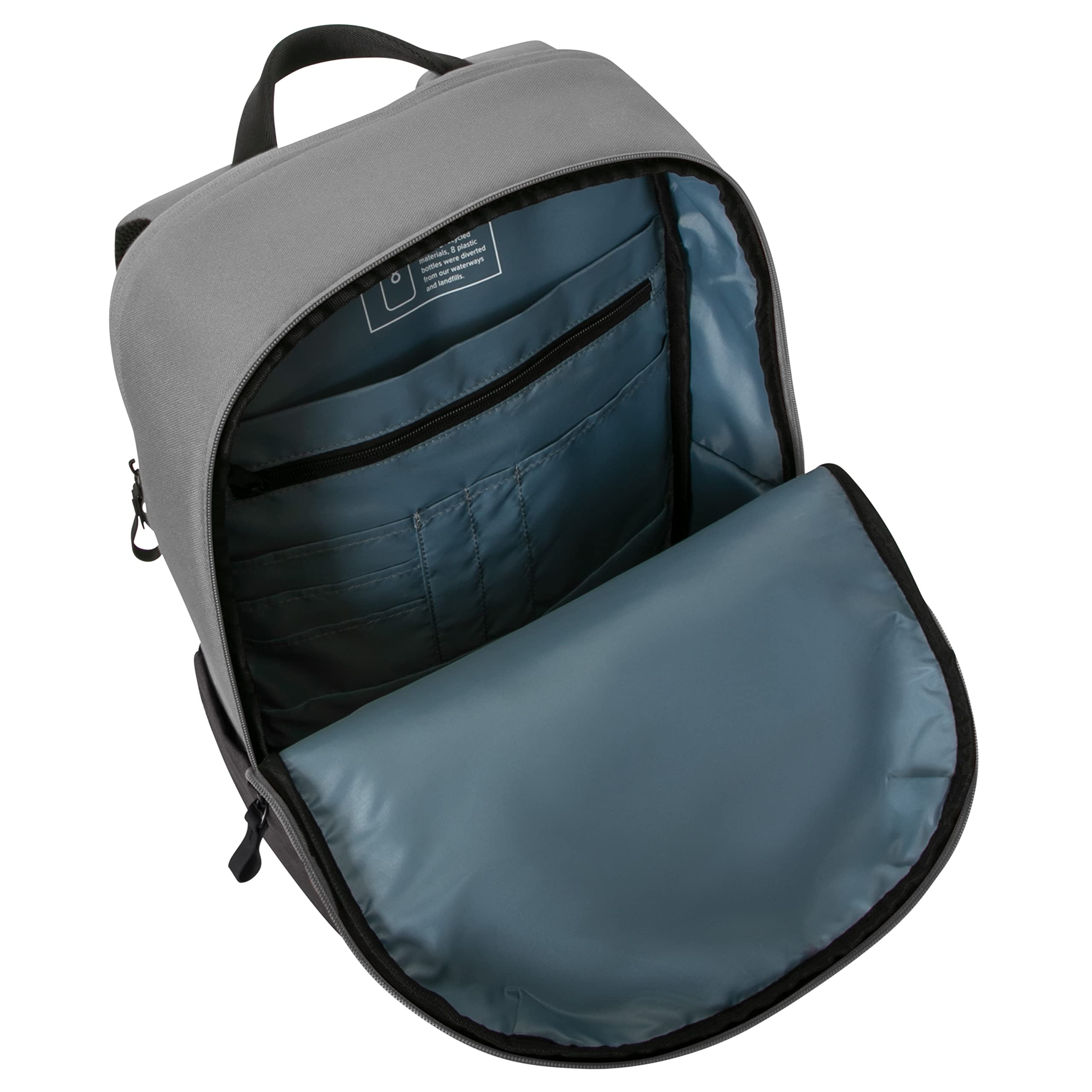 targus-sagano-tbb635gl-pendlerrucksack-16-zoll-ecosmart-schwarz-grau image 2