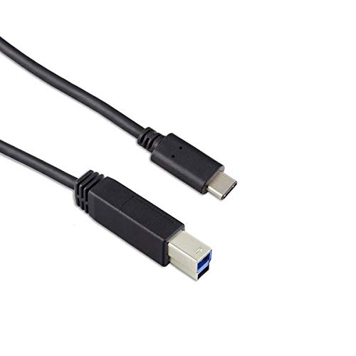 targus-acc924eux-usb-c-zu-usb-b-kabel-100-cm-10-gbps-3a-schwarz image 3