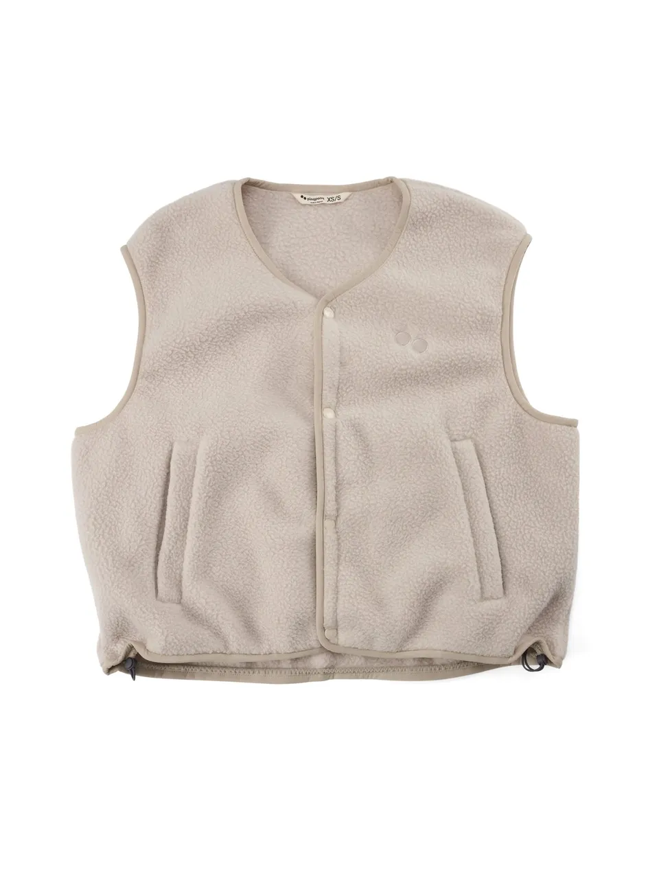 pinqponq-fleece-vest-damen-teddy-weste-cliff-beige image 1