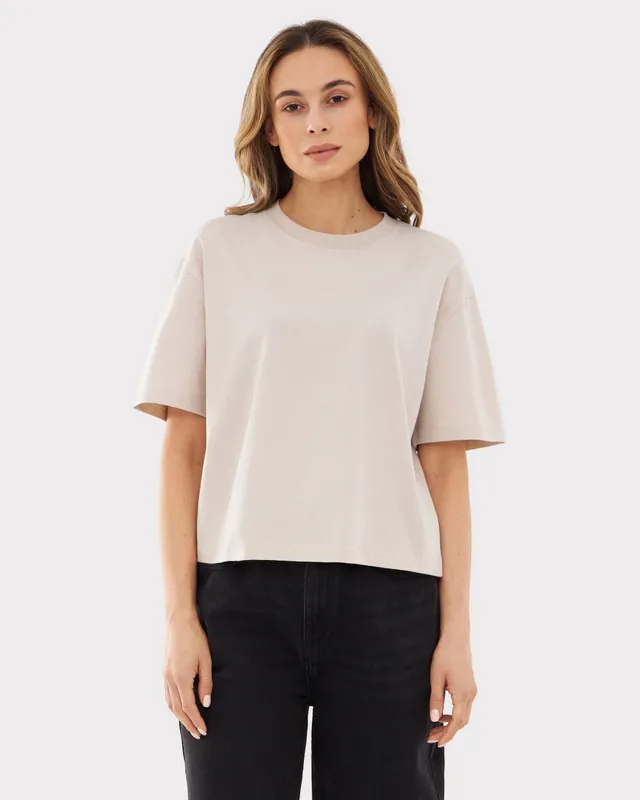 johnny-urban-cropped-t-shirt-zoey-oversize-crop-top-damen image 1