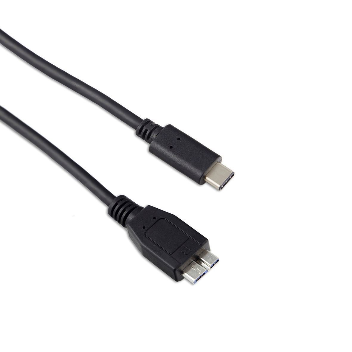 targus-acc925eux-usb-c-zu-micro-b-kabel-100-cm-10-gbps-3a-schwarz image 1