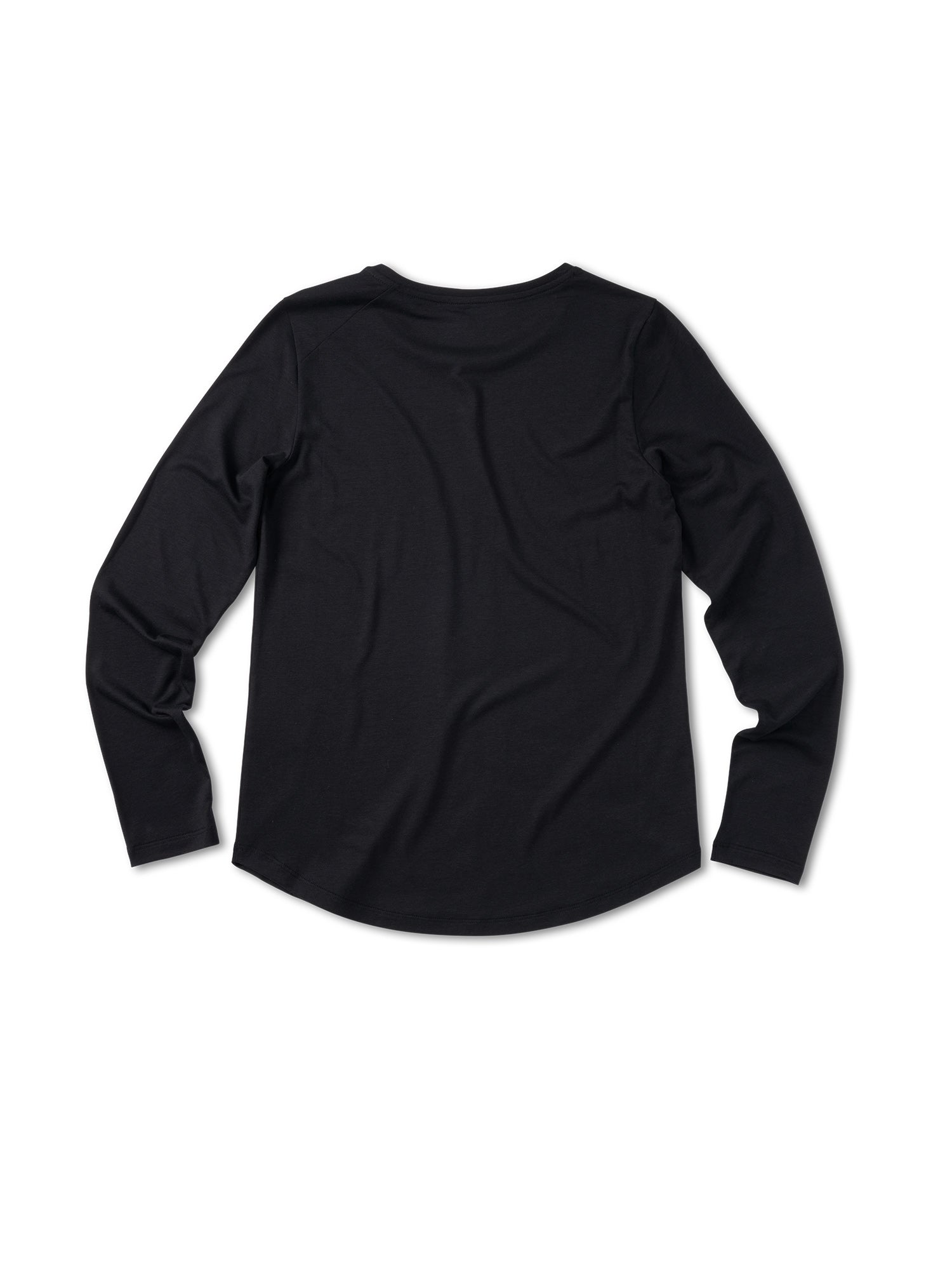 pinqponq-longsleeve-female-tencel-wooden-black image 2