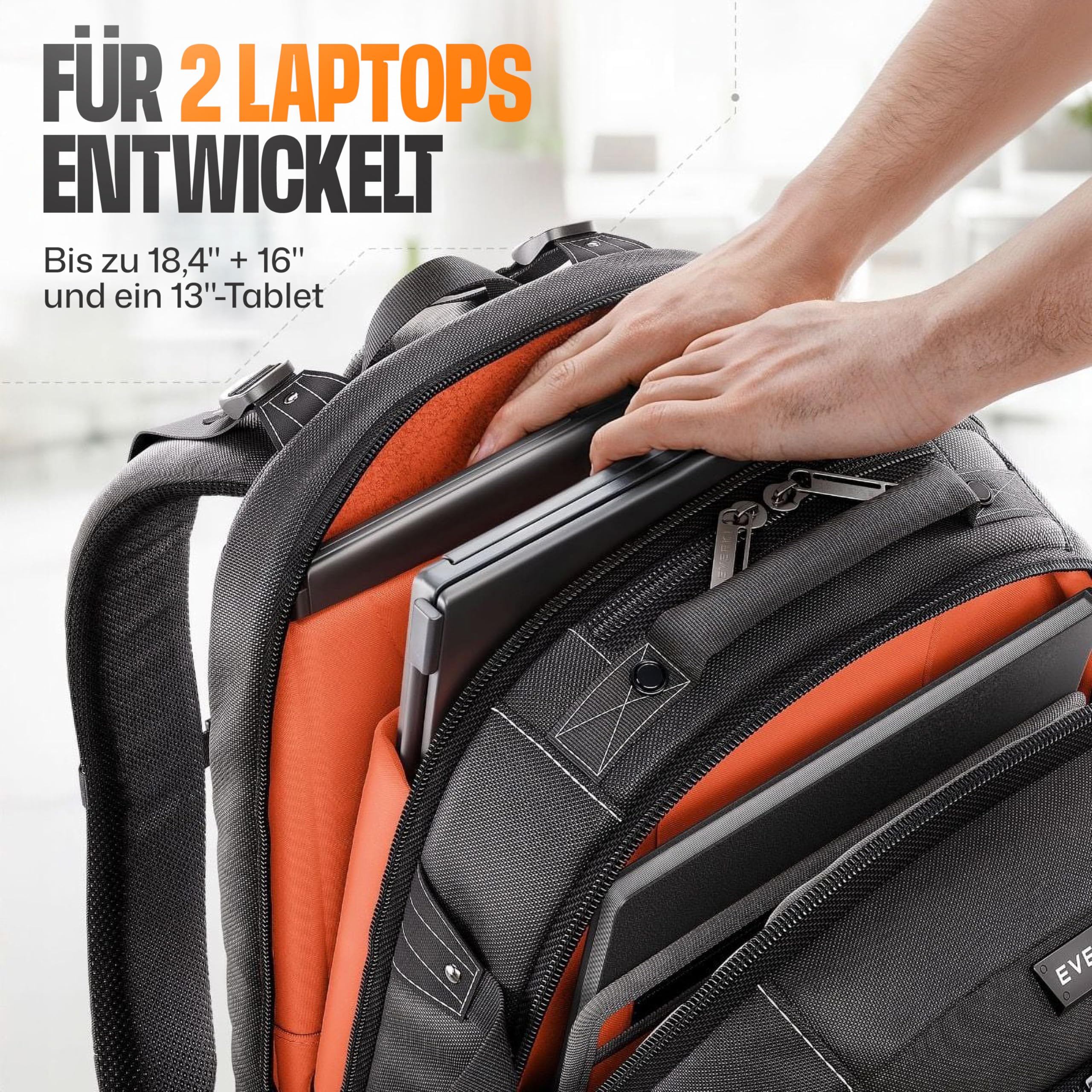everki-business-120-laptop-rucksack-40l-f-r-2-laptops-bis-18-4-zoll image 3