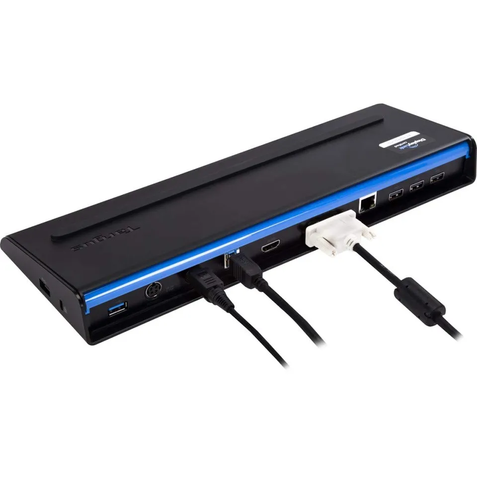 targus-acp71euza-usb-3-0-superspeed-dual-video-dockingstation-mit-netzteil-schwa image 1