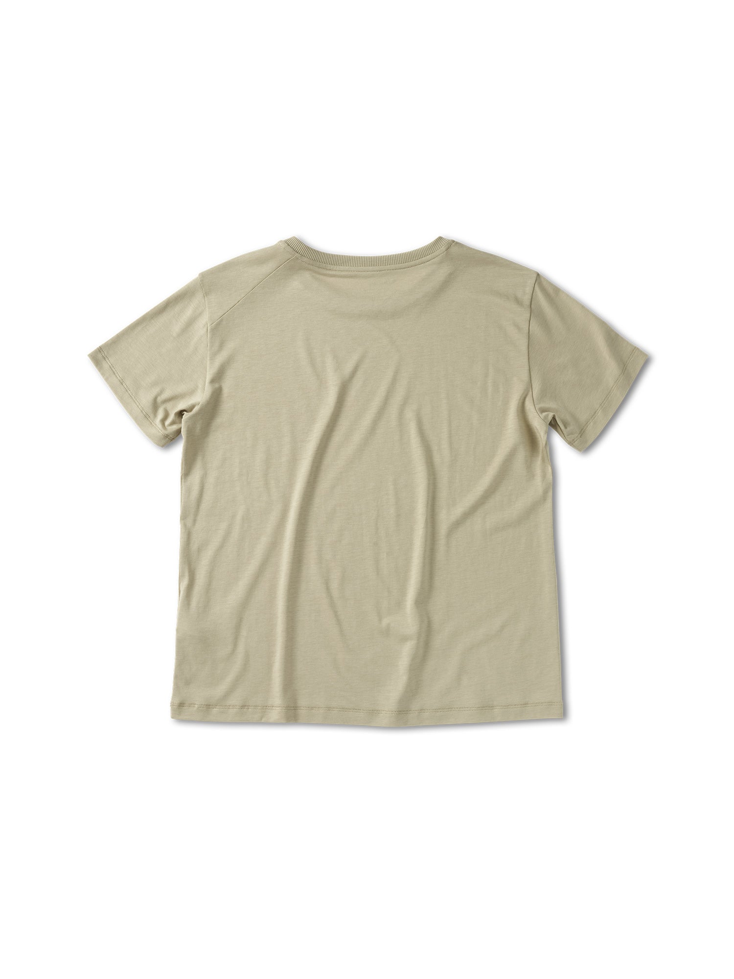 pinqponq-t-shirt-tencel-female-basic-wooden-olive image 2
