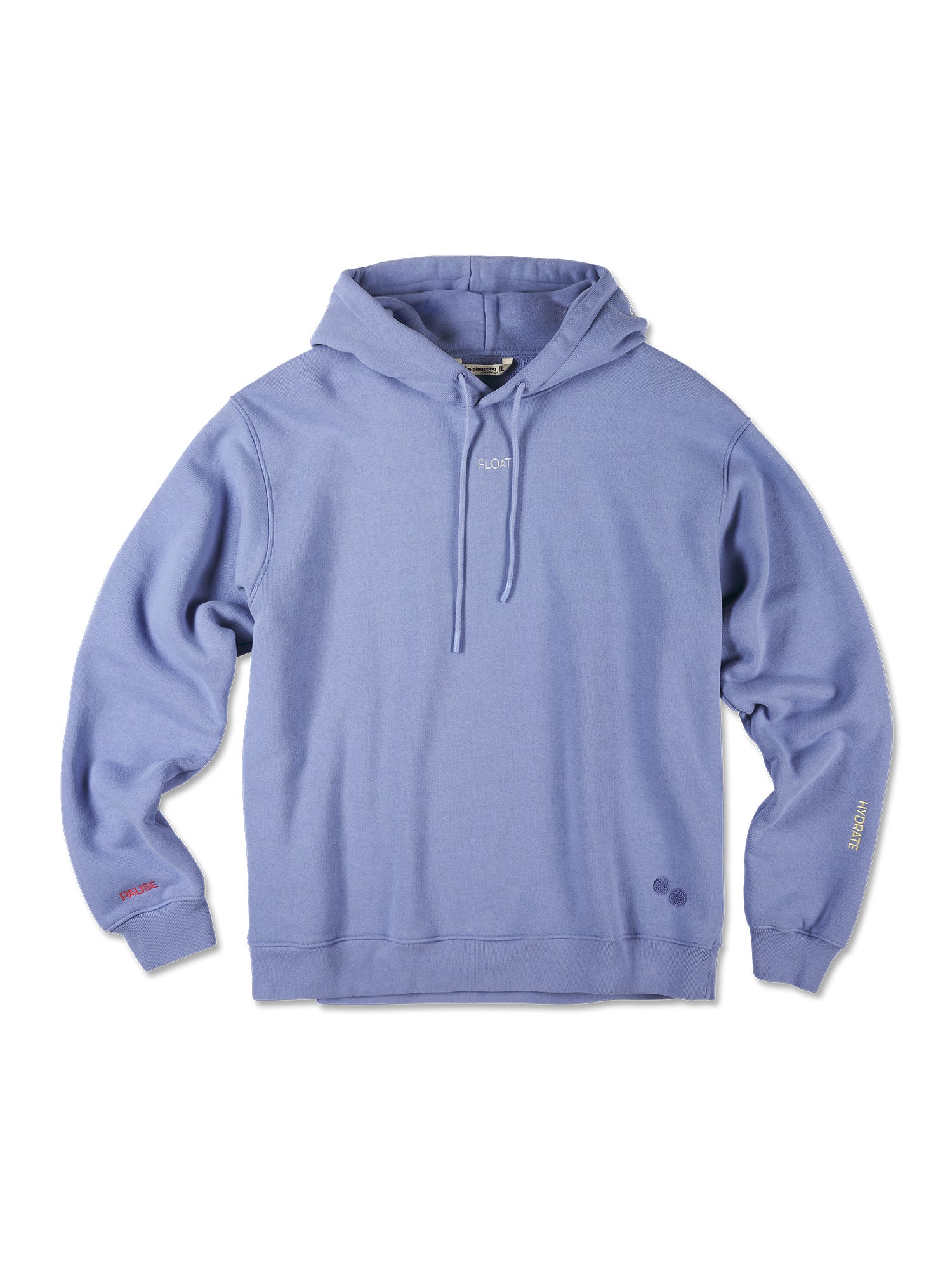 pinqponq-hoodie-cotton-unisex-pool-blue image 1