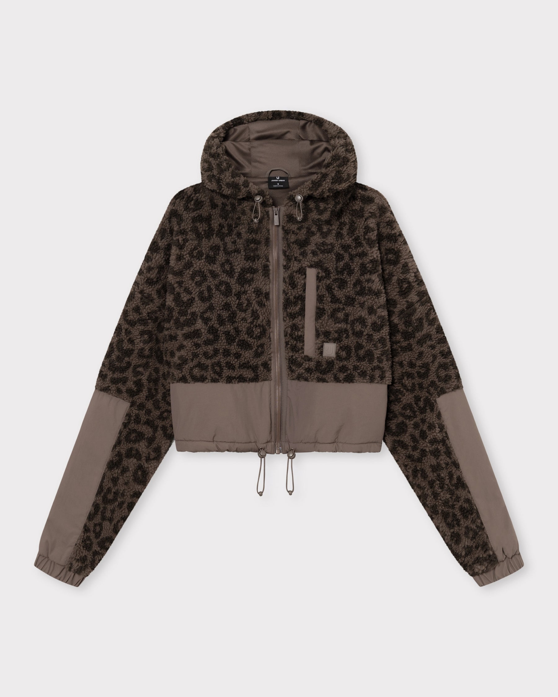 johnny-urban-cropped-teddy-fleecejacke-carey-mit-kapuze-2 image 8