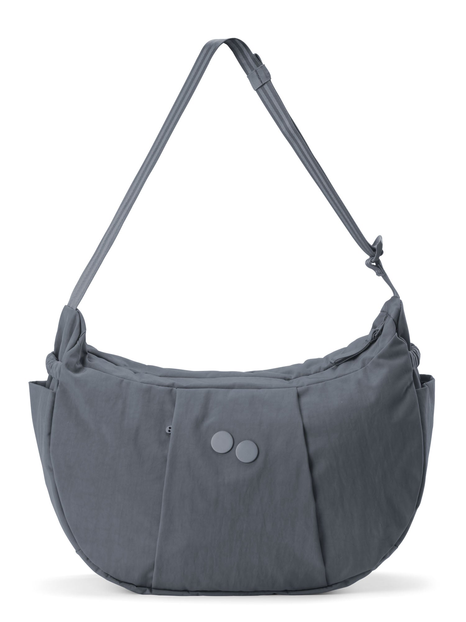 pinqponq-krumm-large-crossbody-tasche-crinkle-grey image 1