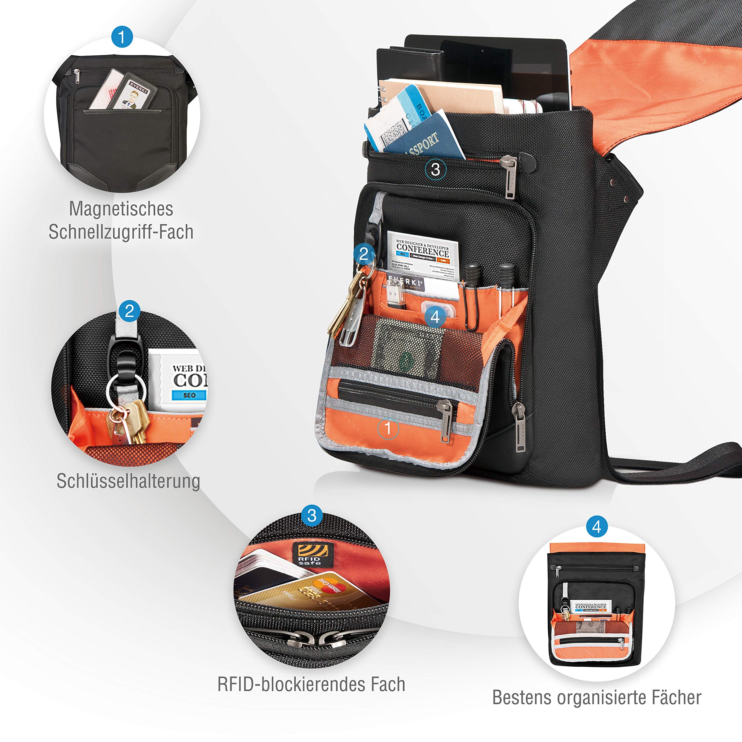 everki-venue-xl-premium-messenger-12-13-3-zoll-umh-ngetasche-schwarz image 4