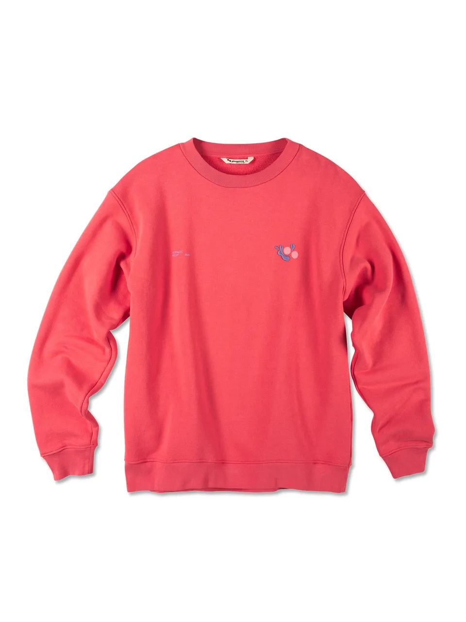 pinqponq-sweatshirt-cotton-unisex-bio-baumwoll-sweater-watermelon-pink image 1