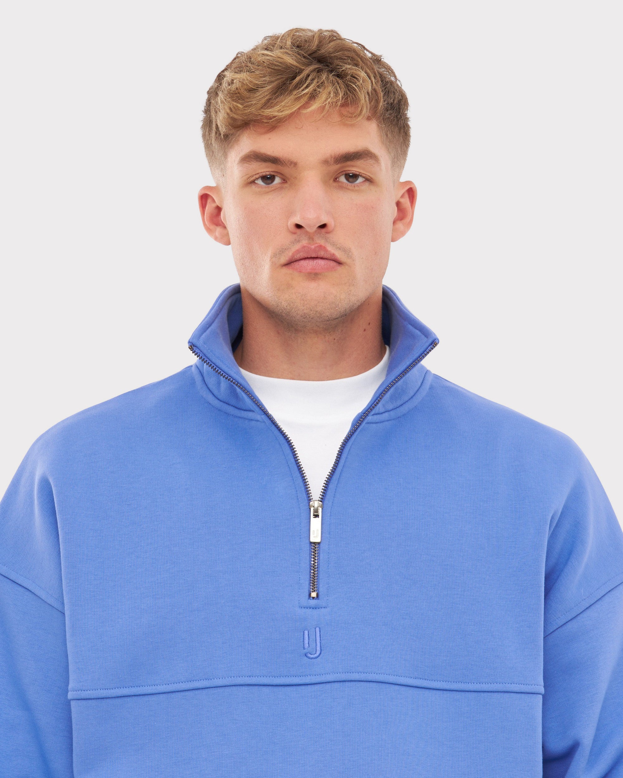 johnny-urban-half-zip-sweatshirt-cooper-troyer-mit-k-ngurutasche image 8