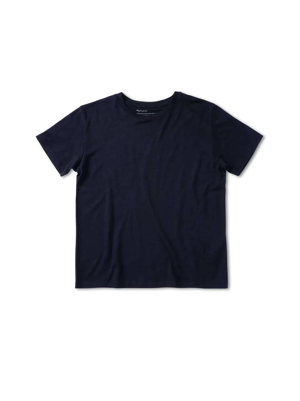 pinqponq-t-shirt-merino-female-sheep-navy image 1