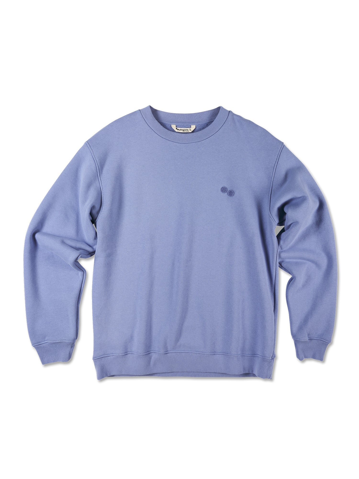 pinqponq-sweatshirt-cotton-unisex-pool-blue image 1