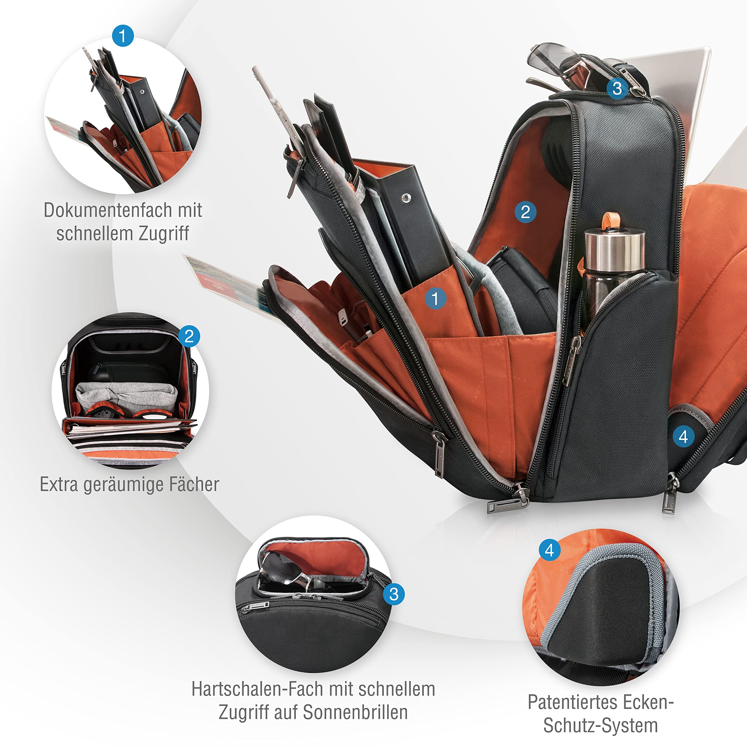 everki-laptop-rucksack-unisex-business-backpack image 4