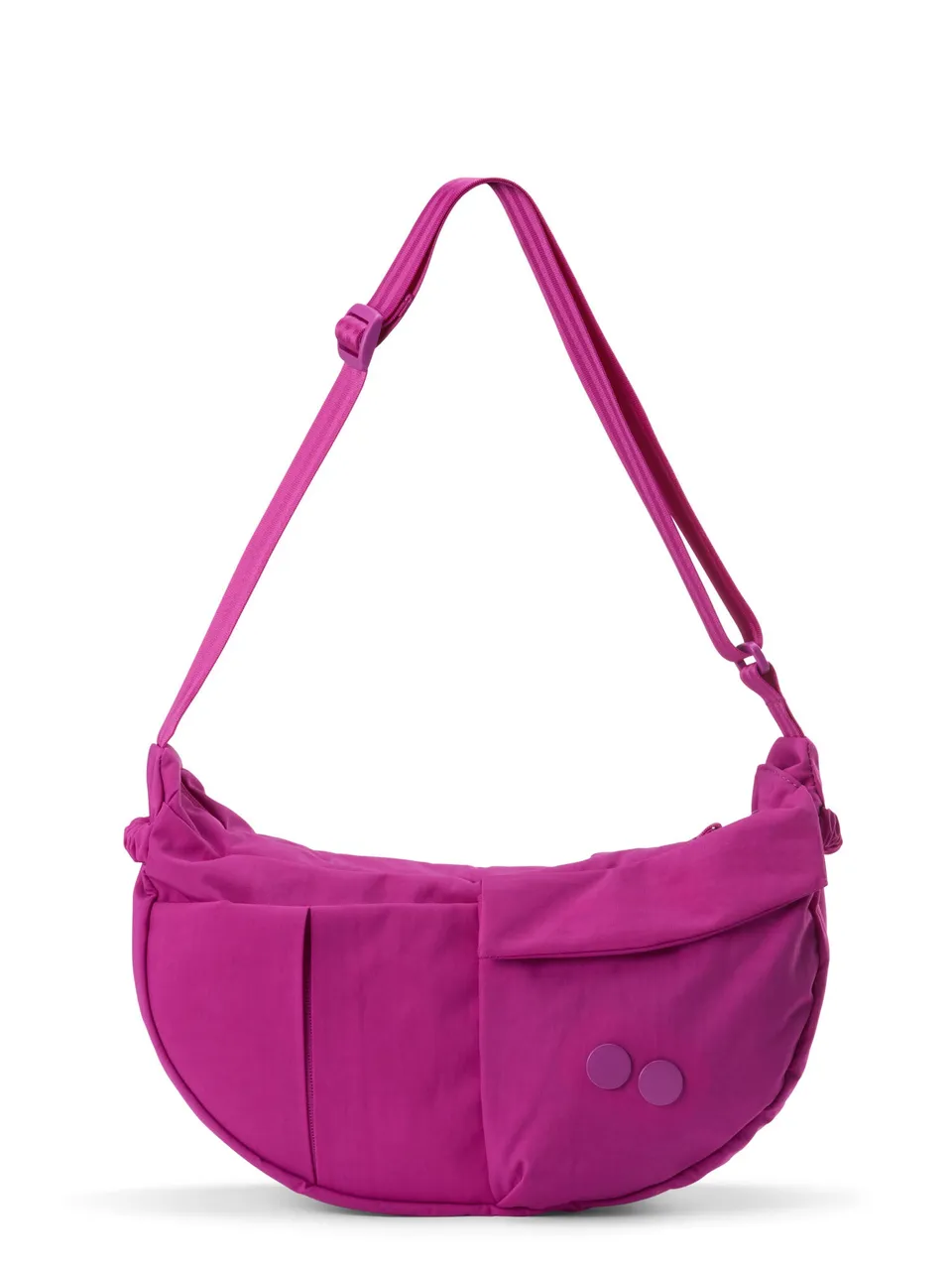 pinqponq-krumm-medium-banana-bag-7-5-l-crinkle-fuchsia image 1