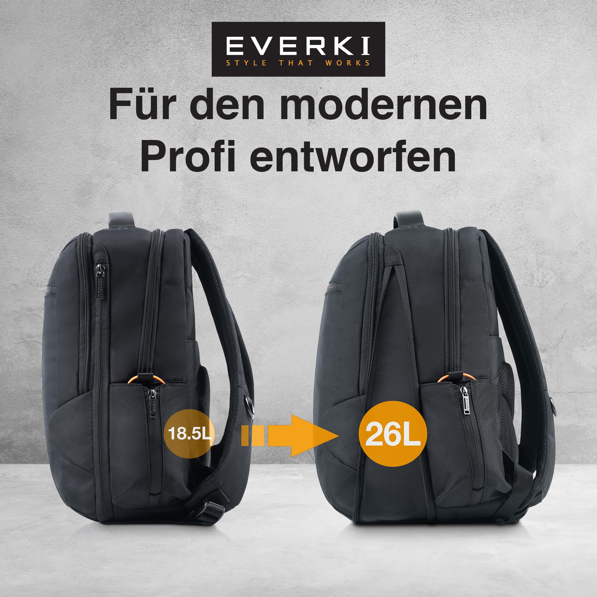 everki-studio-erweiterbarer-laptop-rucksack-15-zoll-schwarz-26l-recycelt image 7