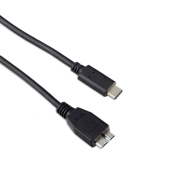 targus-acc925eux-usb-c-zu-micro-b-kabel-100-cm-10-gbps-3a-schwarz image 1